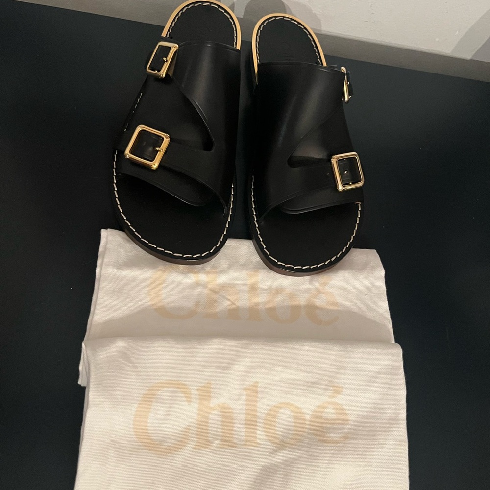 Chloe Slides Sandals - Picture 8 of 9